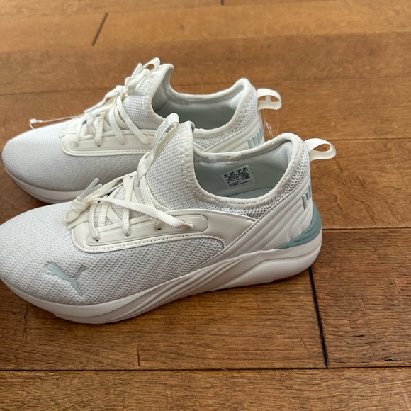 Puma White Mesh Sneakers - Picture 3 of 7